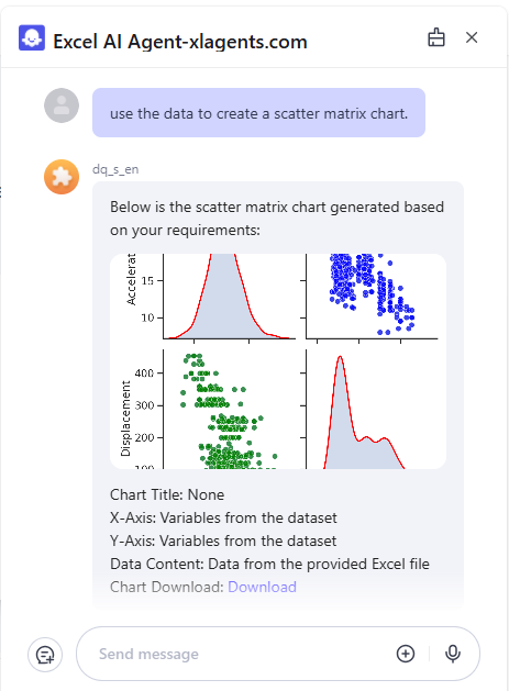 Excel Chart AI Tool Example 3