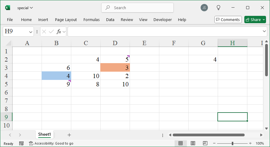 Excel Chart AI Tool Example 1